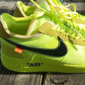 Nike air force one x Offwhite volt